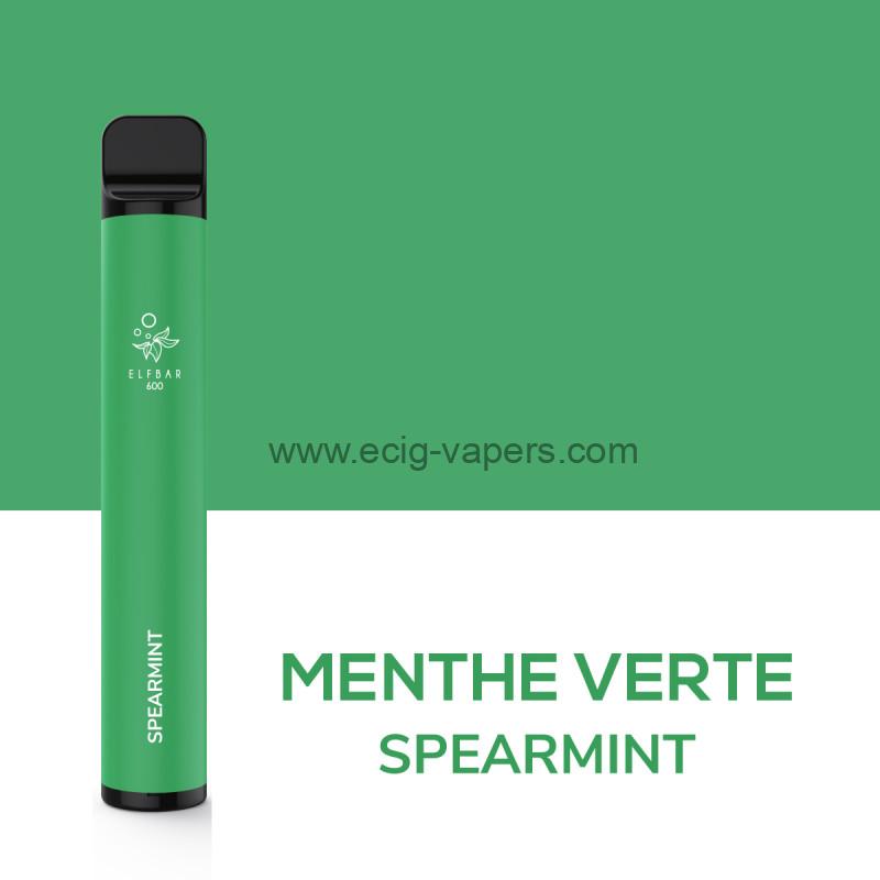 ELF BAR 2%  Menthe Verte/Spearmint