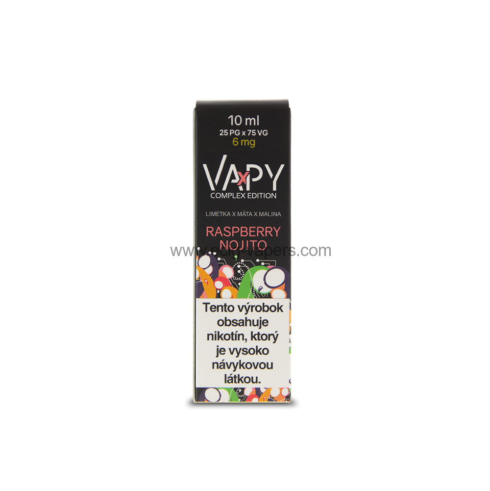 VAPY Raspberry Nojito Prémium Eliquid 10ml/6mg
