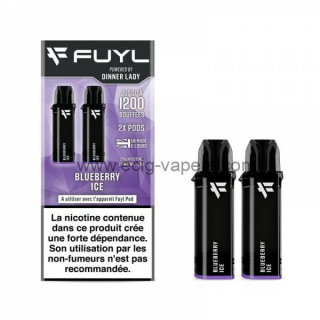 Dinner Lady Fuyl Blueberry Cartouche  2x600/20mg