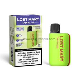 Lost Mary Tappo Air Starter Kit Green Pomme Peach 20mg