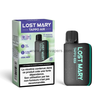 Lost Mary Tappo Air Starter Kit Black Usa Mix 20mg