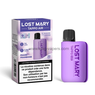 Lost Mary Tappo Air Starter Kit Purple Fraise Framboise 20mg