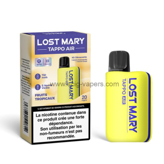 Lost Mary Tappo Air Starter Kit Yellow Fruits Tropicaux 20mg
