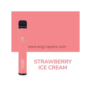 ELF BAR 0mg Strawberry Ice Cream / Glace Á La Fraise