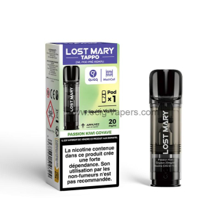 Lost Mary Tappo Air Cartouche Passion Kiwi Goyave 1x2ml/20mg