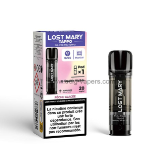 Lost Mary Tappo Air Cartouche Péche Glacée 1x2ml/20mg