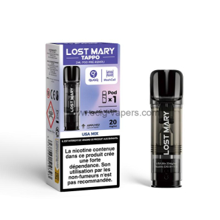 Lost Mary Tappo Air Cartouche Usa Mix 1x2ml/20mg