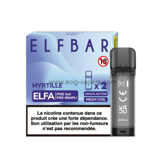 Elf Bar Elfa Myrtille 2ml 20mg